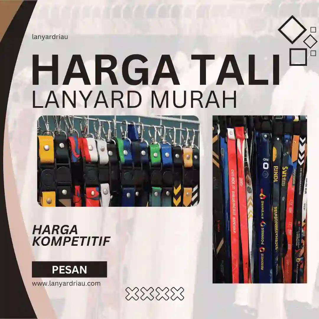 Harga Tali Lanyard Murah di Riau